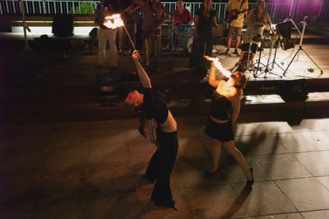 Luino - artisti di strada